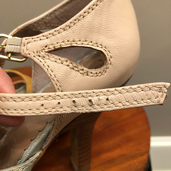 Miss Albright Size 8 retro strappy heels - Picture 12 of 16